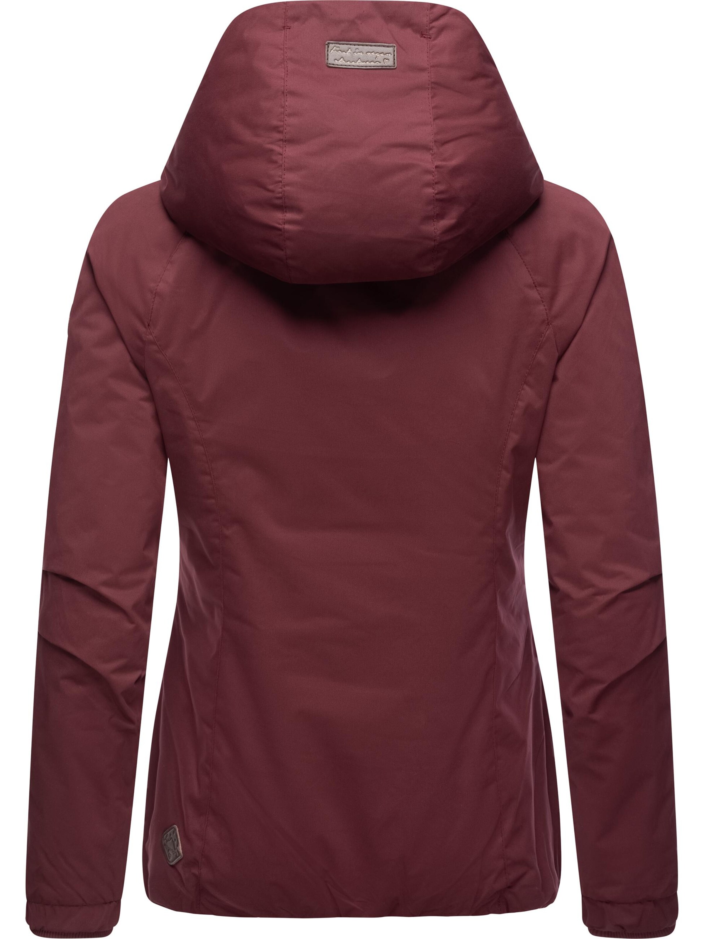 Ragwear Outdoor jacket 'Dizzie' in Red
