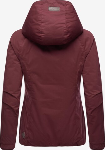 Ragwear Outdoor jacket 'Dizzie' in Red