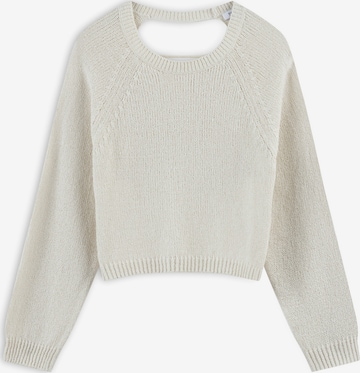 Pull-over Twist en gris : devant