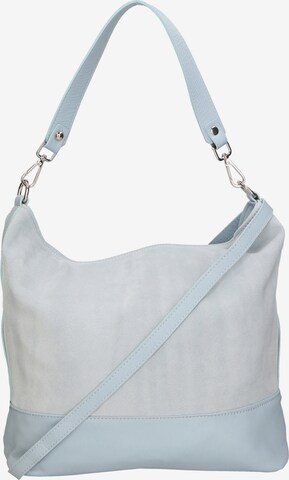 Borsa a spalla di Gave Lux in blu: frontale