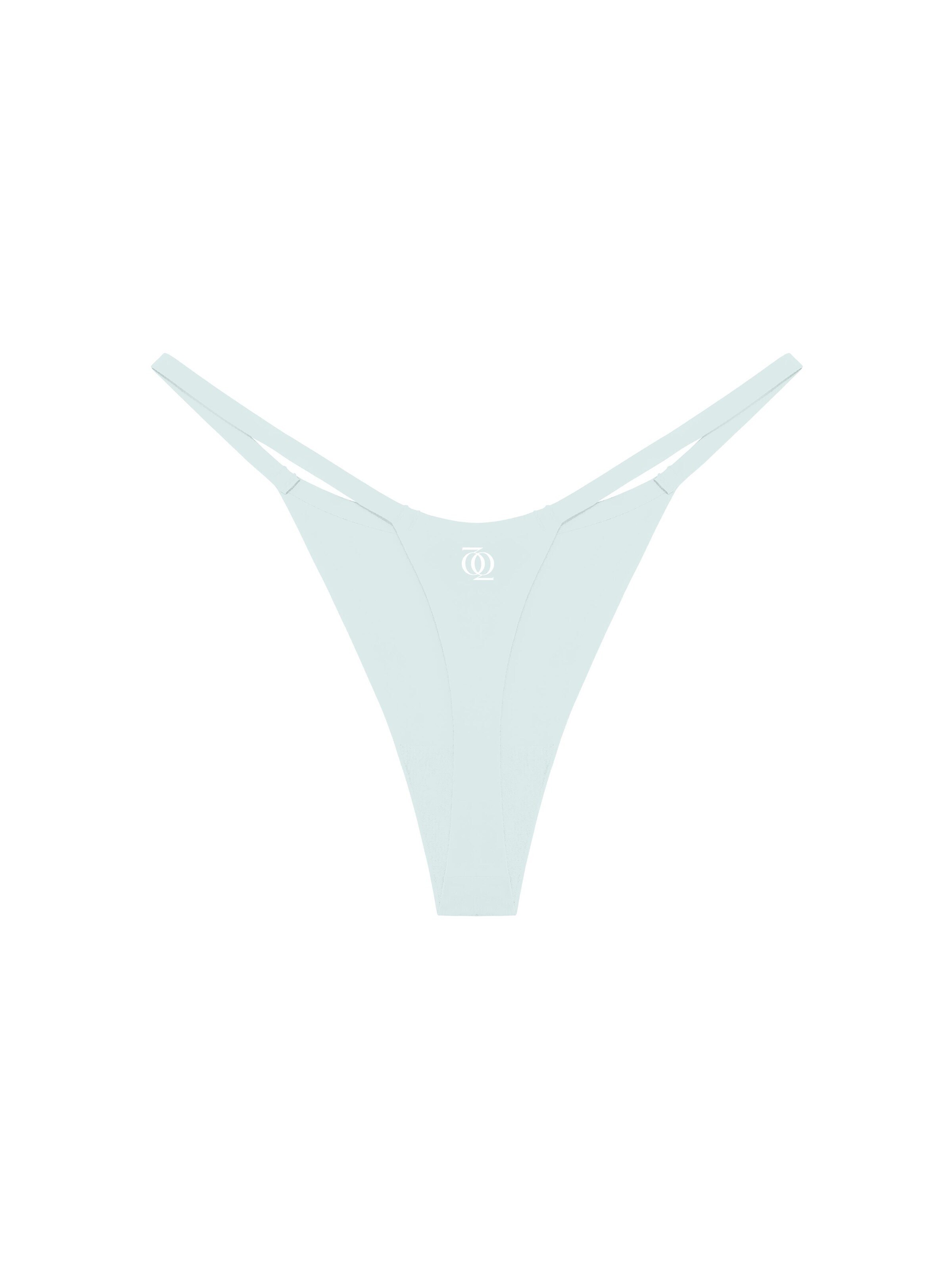 GOD SAVE QUEENS String 'Second Skin G-String'‌‌‌‌‌‌‌‌ in Blau: Vorderseite