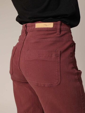 Deeluxe Flared Jeans 'Lizette' in Red