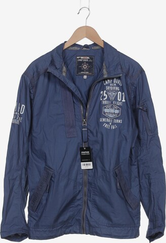 CAMP DAVID Jacket & Coat in M in Blue: front