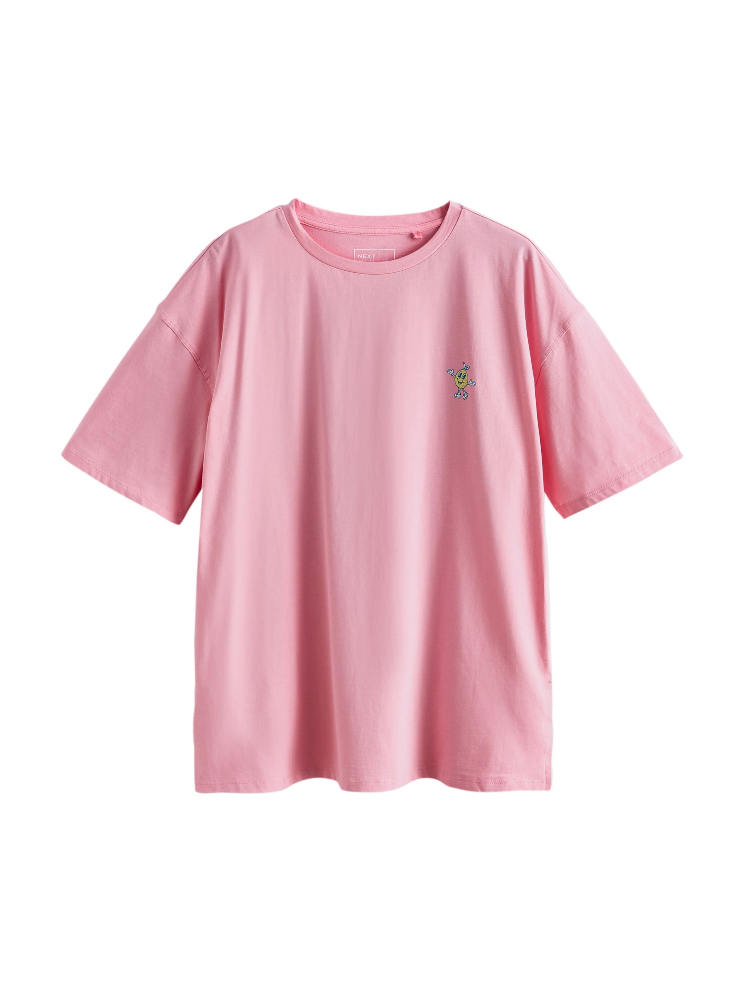 Next Футболка в Ярко-розовый: спереди