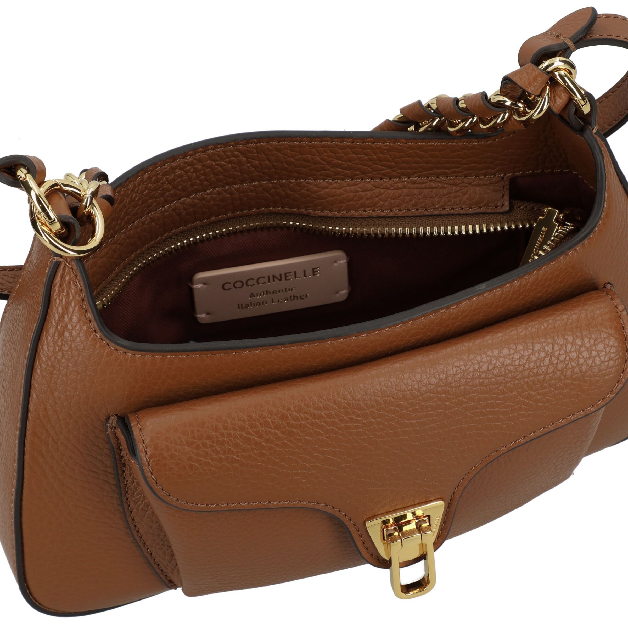 Coccinelle Handtas 'Beat' in Bruin