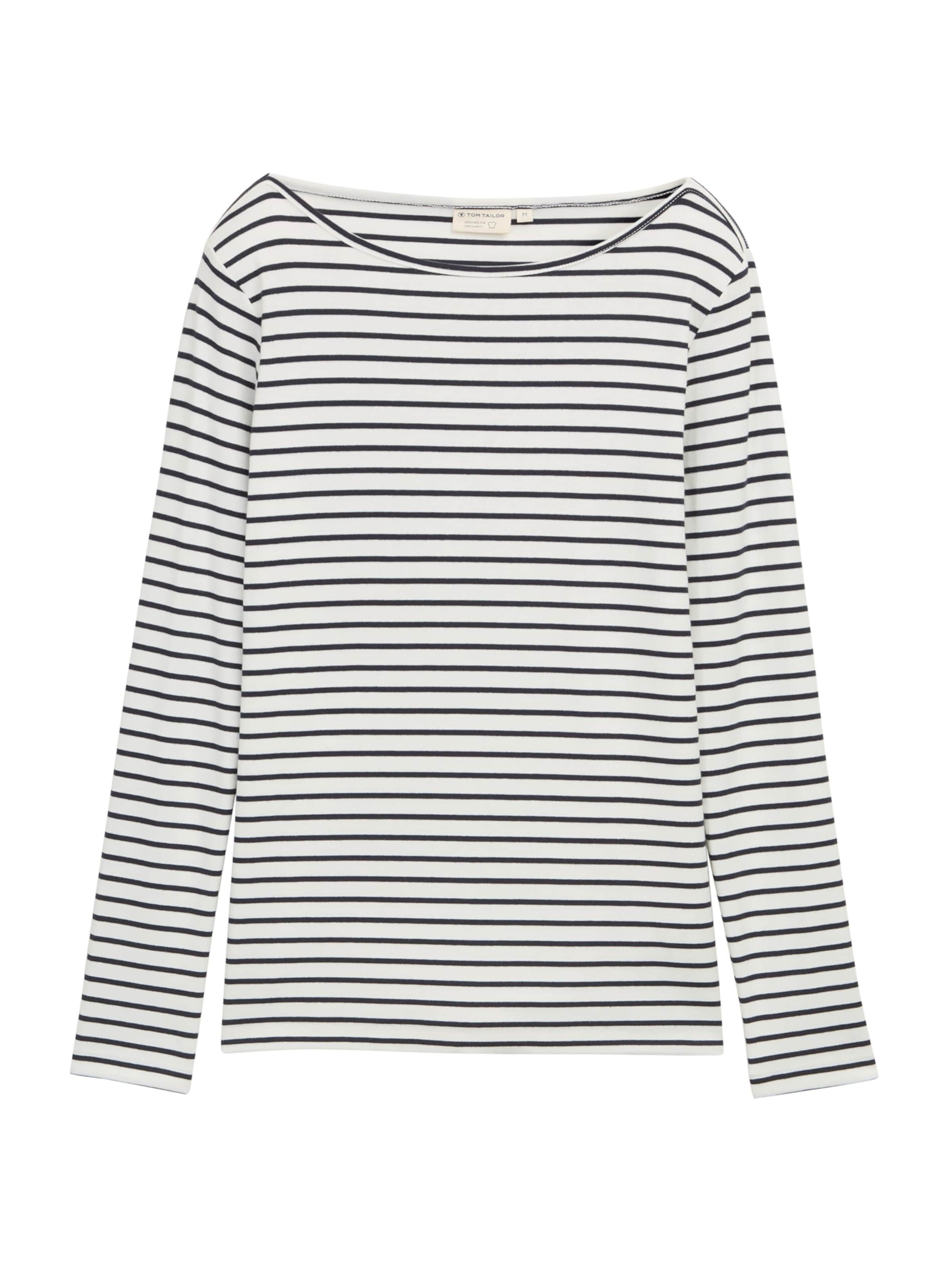 TOM TAILOR - Camiseta en blanco: frente