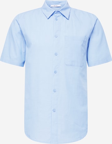 ABOUT YOU Regular fit Button Up Shirt 'Noah' in Blue: front