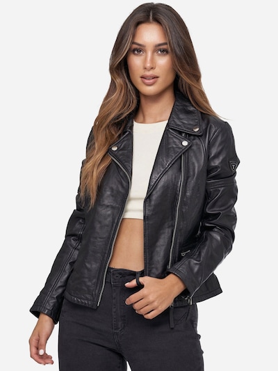Tazzio Übergangsjacke 'F501' in XS in schwarz, Produktansicht