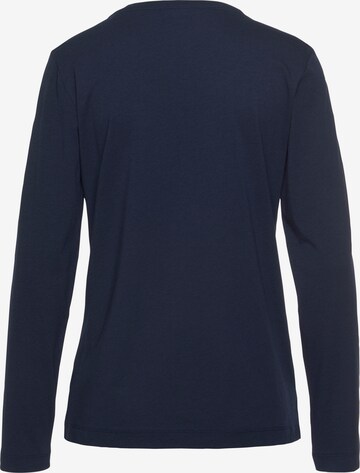 VIVANCE Slaapshirt in Blauw