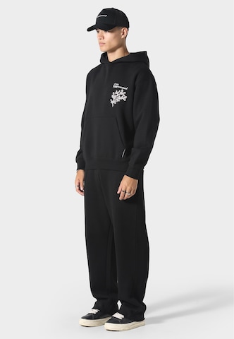 Sweat-shirt 'Sakura Wave' Irasuto Studios en noir