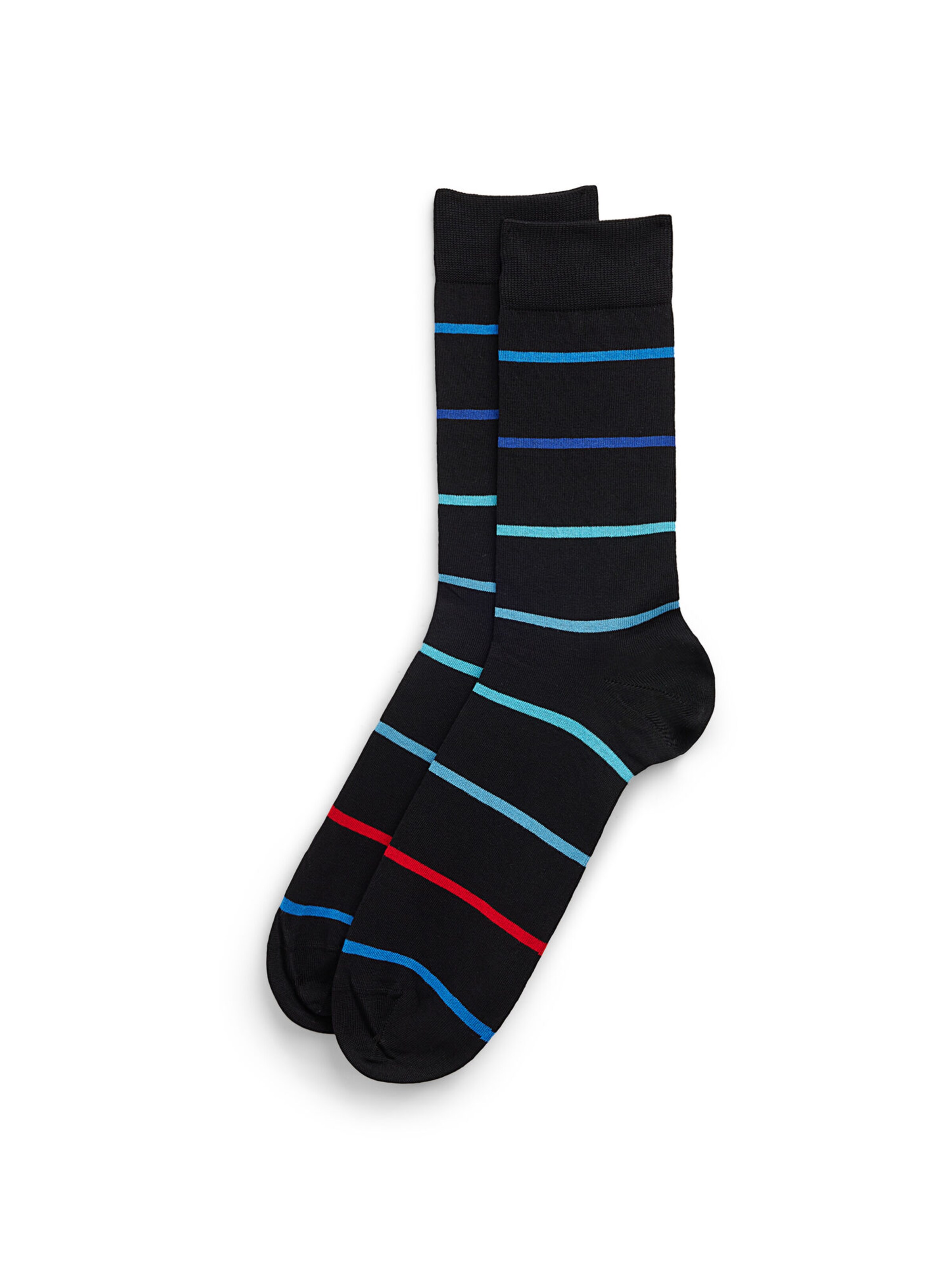 IUMAN Intimissimi Uomo Socken in Schwarz: Vorderseite