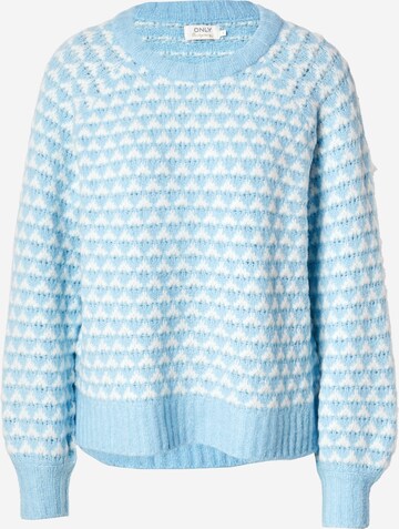 ONLY Sweater 'BOUNCE' in Blue: front