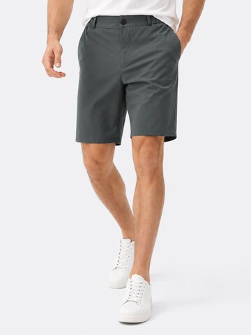 ALLTHEMEN Regular Traditional Pants 'Luftzug' in Grey: front