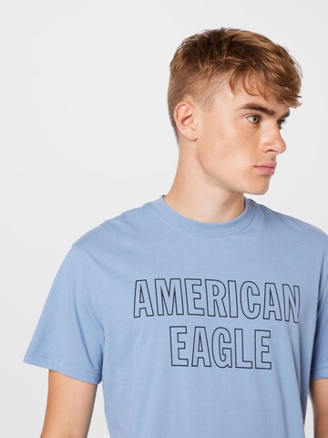 American Eagle Shirt in Blauw