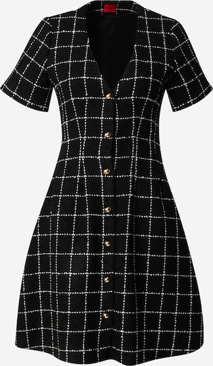 Suknelė 'Kikla-1' iš HUGO, spalva – juoda / balta, Prekių apžvalga
