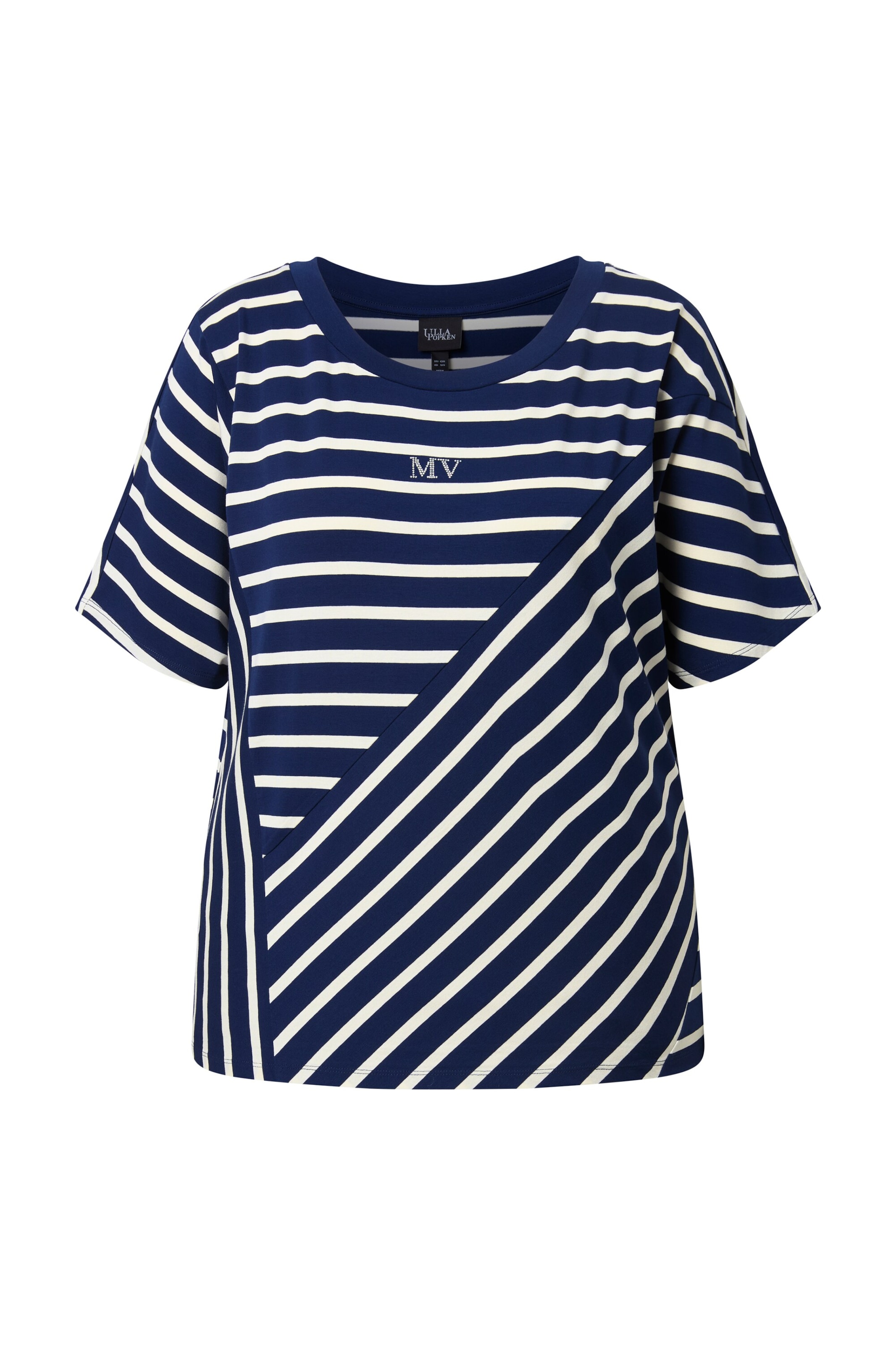 Ulla Popken Shirt in Blau: Vorderseite