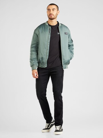 Mavi Slim fit Jeans 'Marcus' in Black