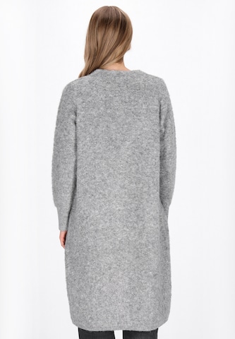 DreiMaster Vintage - Abrigo de punto en gris