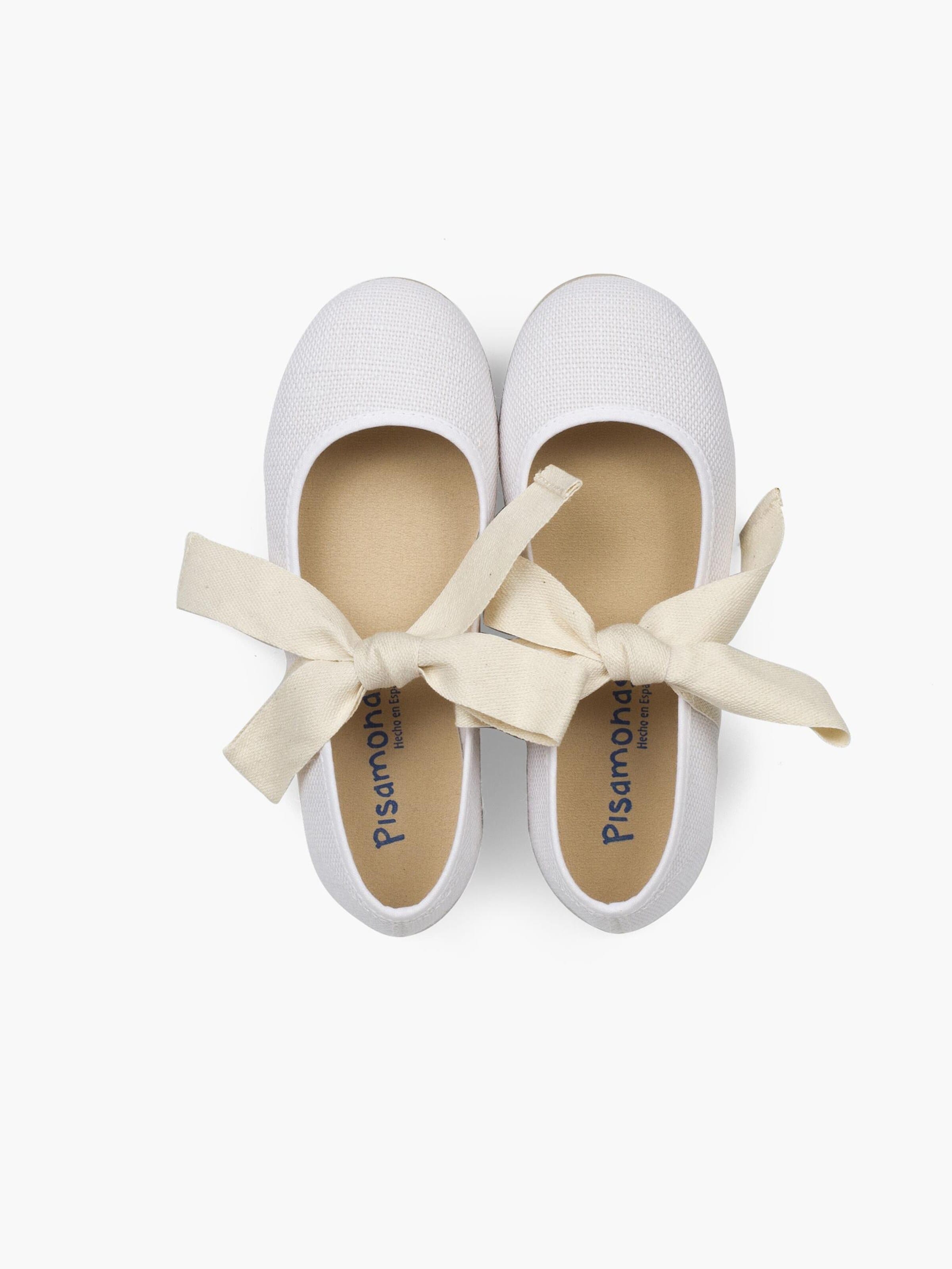 Pisamonas Ballet Flats in White