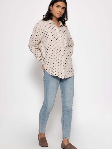 SASSYCLASSY Bluse‌‌‌‌‌‌‌ in Beige