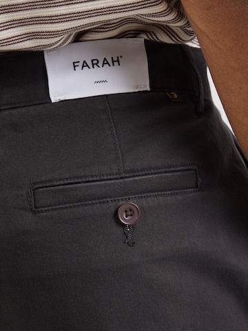 FARAH Štandardný strih Chino nohavice 'NORWOOD' - Čierna