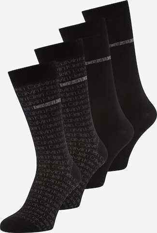 juoda Calvin Klein Underwear Kojinės: priekis