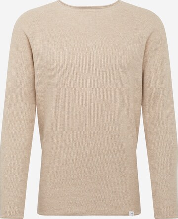 NOWADAYS Sweater 'Honeycomb' in Brown: front