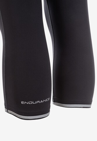 ENDURANCE Skinny Workout Pants 'Juvel' in Black