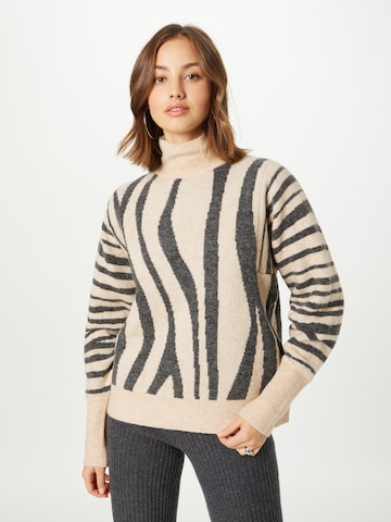 Pull-over 'Falon' NORR en beige : devant