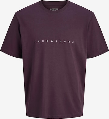 T-Shirt 'JJEStar' JACK & JONES en violet : devant