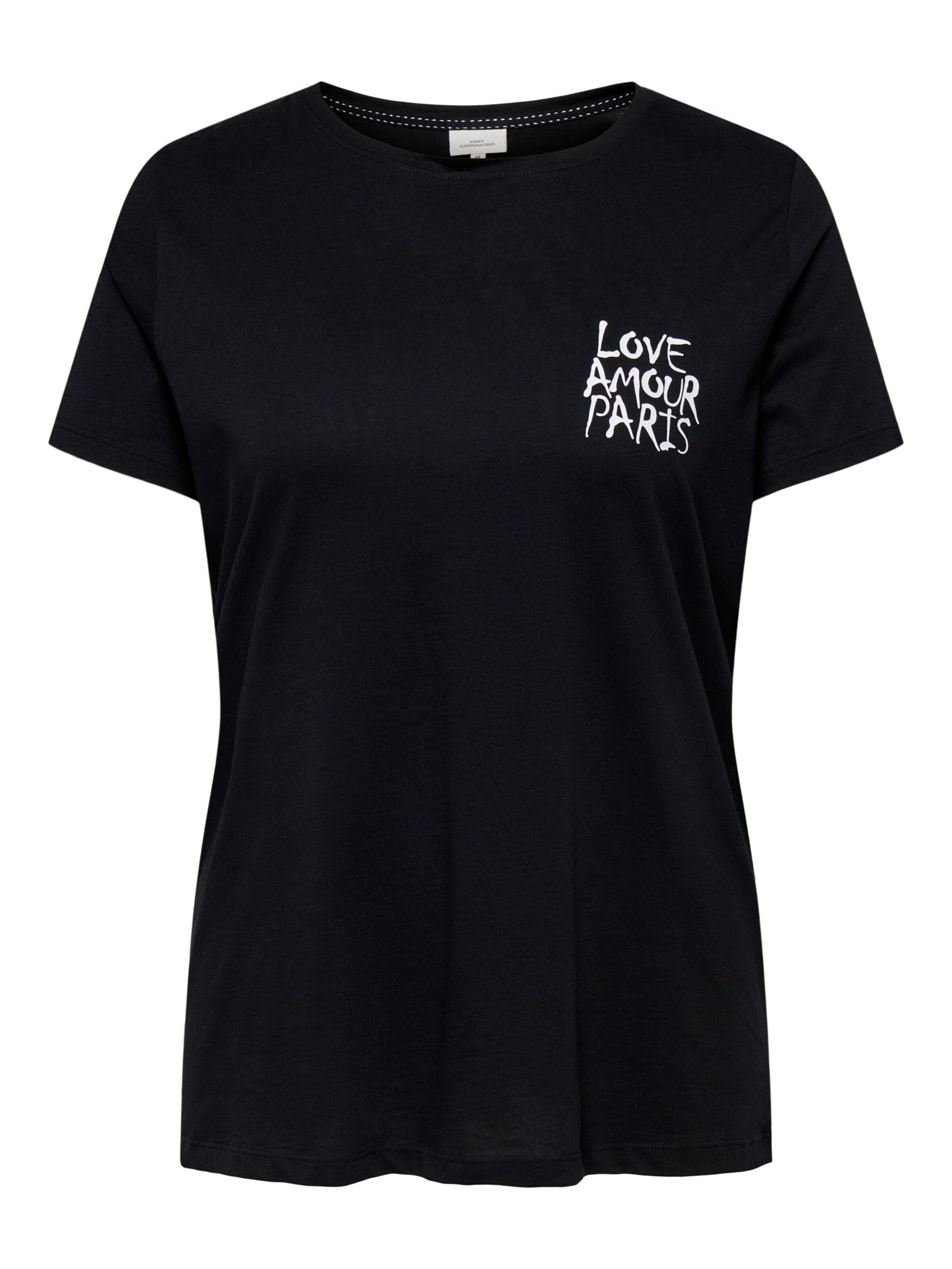 ONLY Carmakoma Футболка 'CARCruz' в Черный: спереди