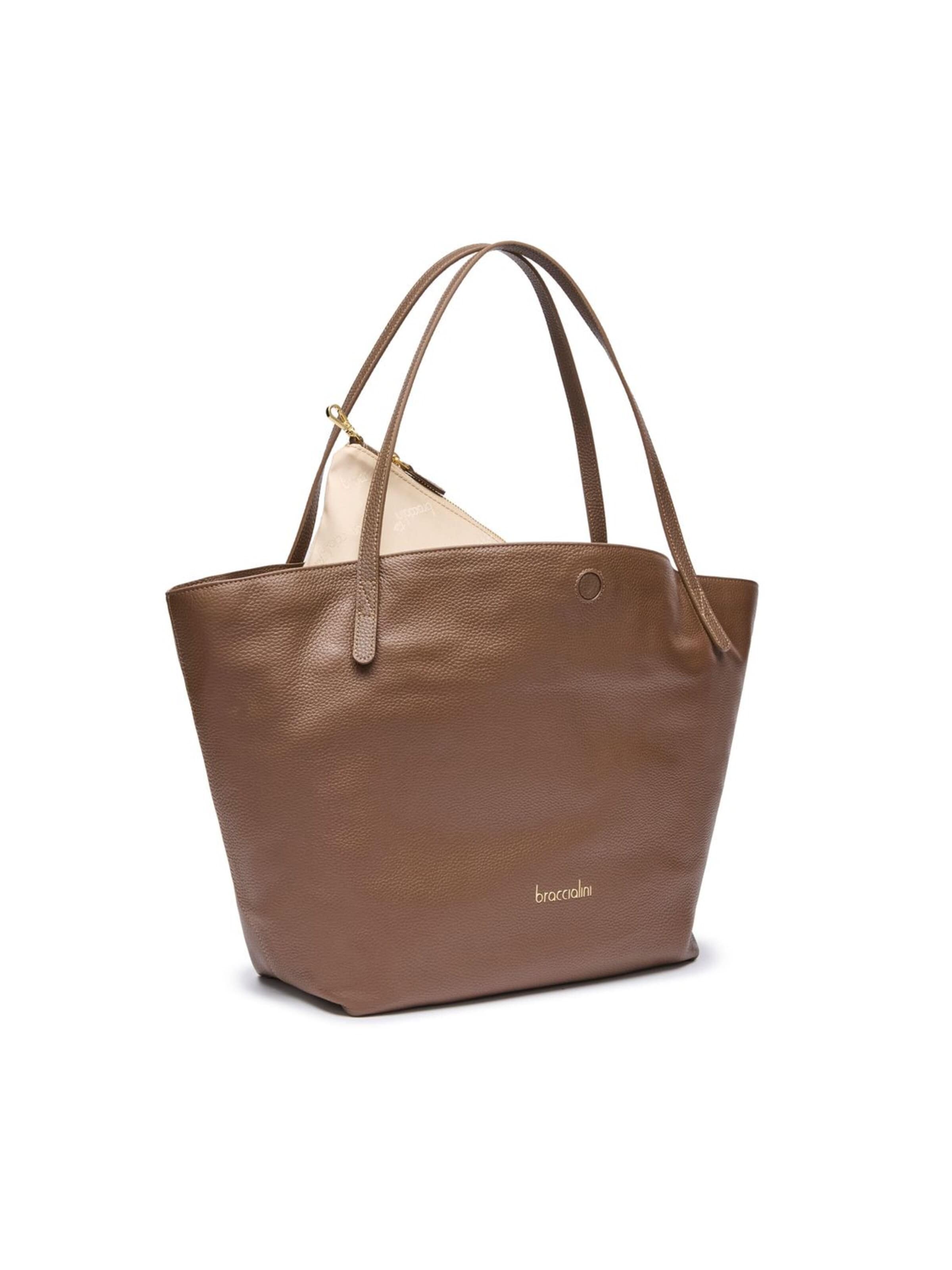 Braccialini Shopper 'Ariel'‌‌ in Braun