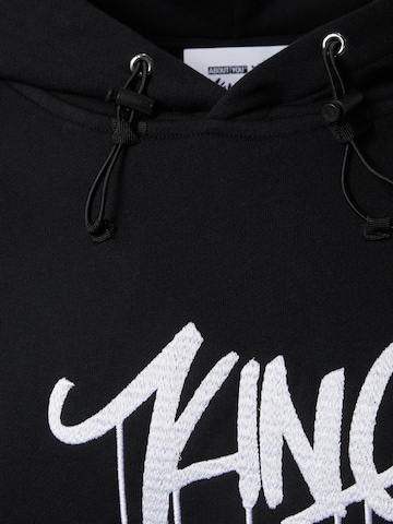 ABOUT YOU x Kingsley Coman Sweatshirt 'Liam' in Black