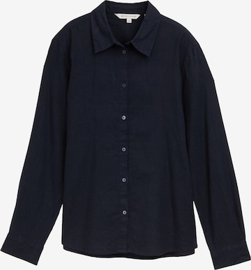 TOM TAILOR Blouse in Blue: front
