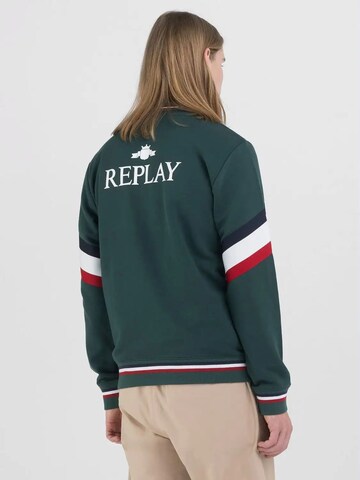REPLAY Sweatshirt in Green