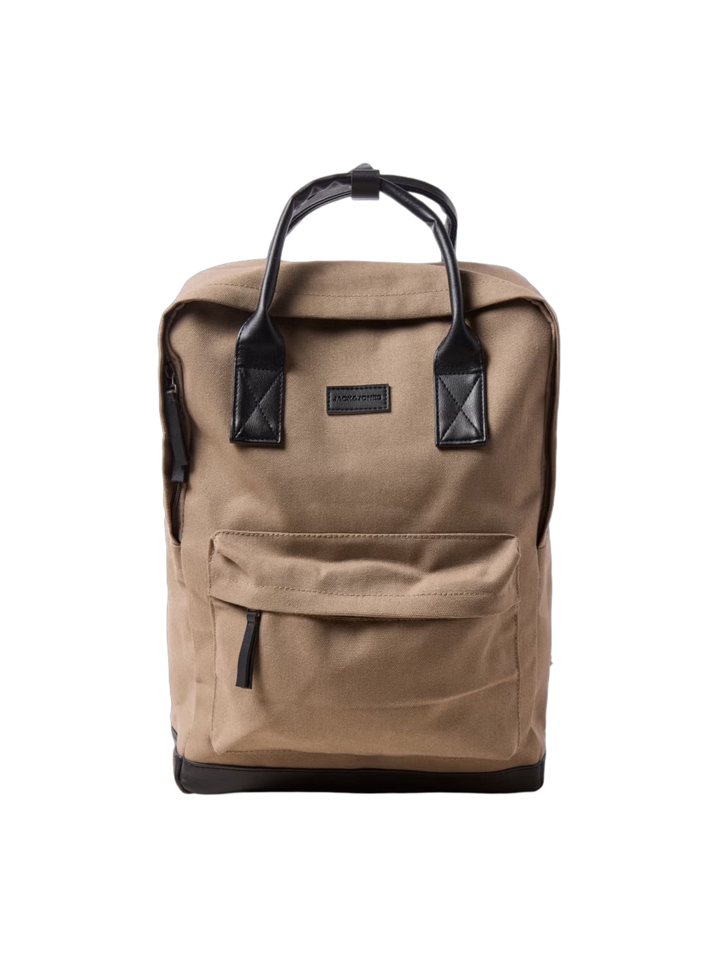 JACK & JONES Backpack 'JACPASCAL' in Brown: front