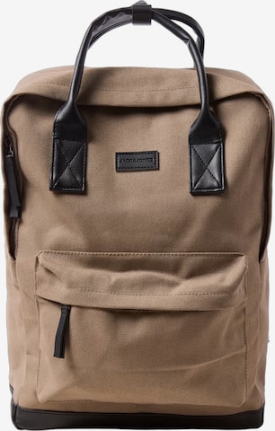 JACK & JONES Backpack 'JACPASCAL' in Brown: front