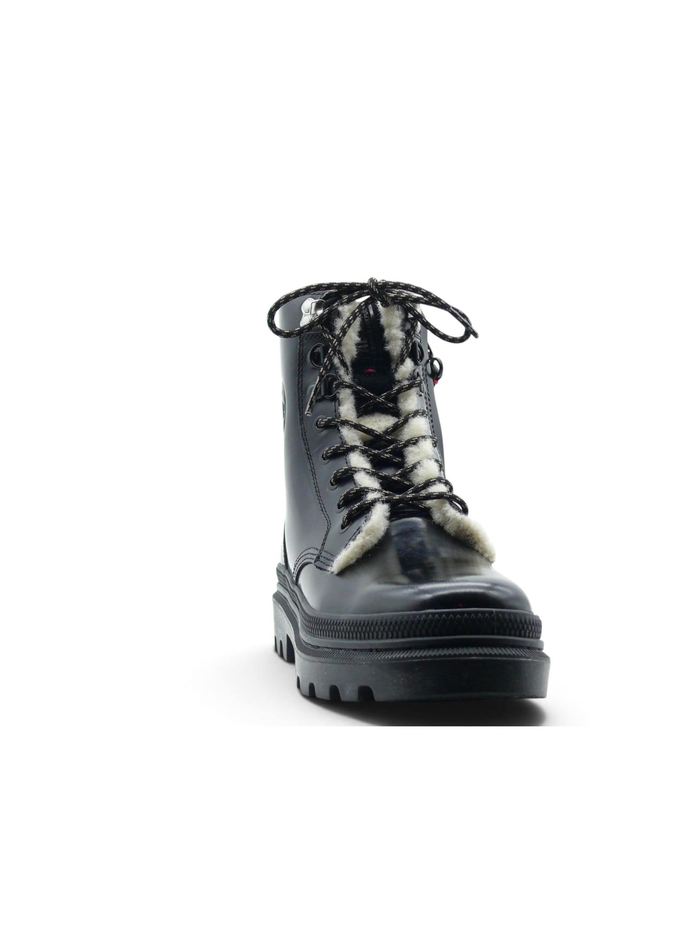 Palladium - Botim com fivela 'Palladium Pallatrooper Off WL – Femme' em preto