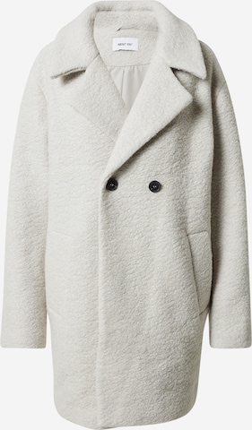 ABOUT YOU Between-Seasons Coat 'Fabia' in Grey: front