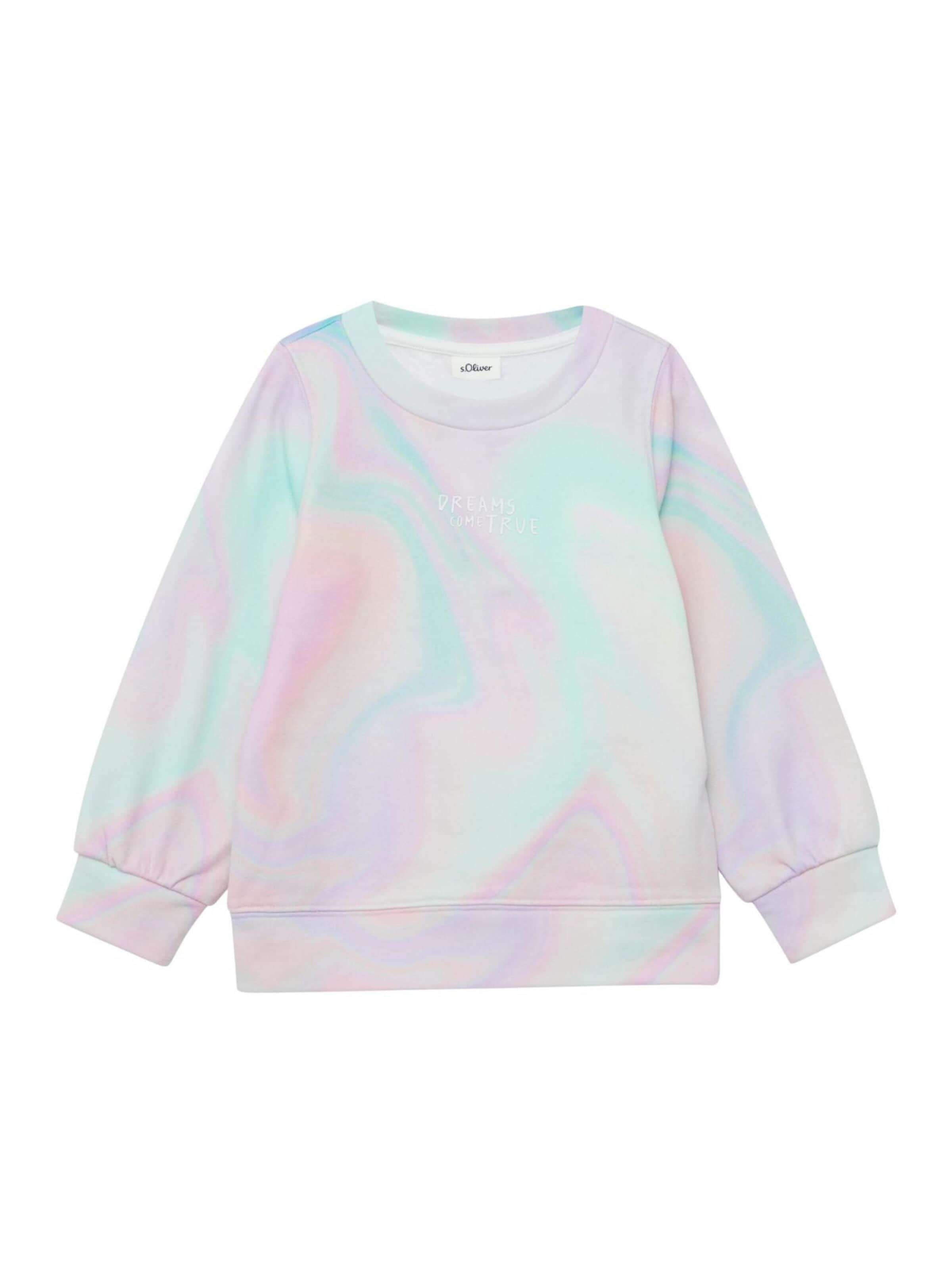 s.Oliver Sweatshirt in Gemengde kleuren: voorkant