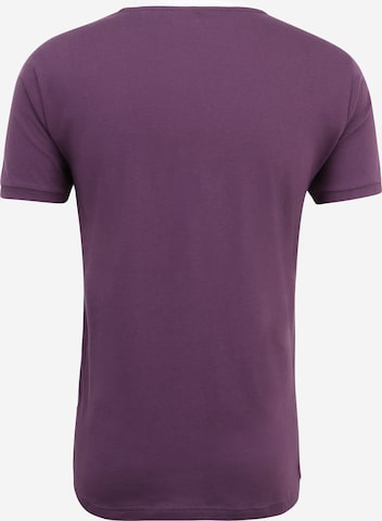 Tommy Hilfiger Underwear Normalny krój Koszulka w kolorze fioletowy