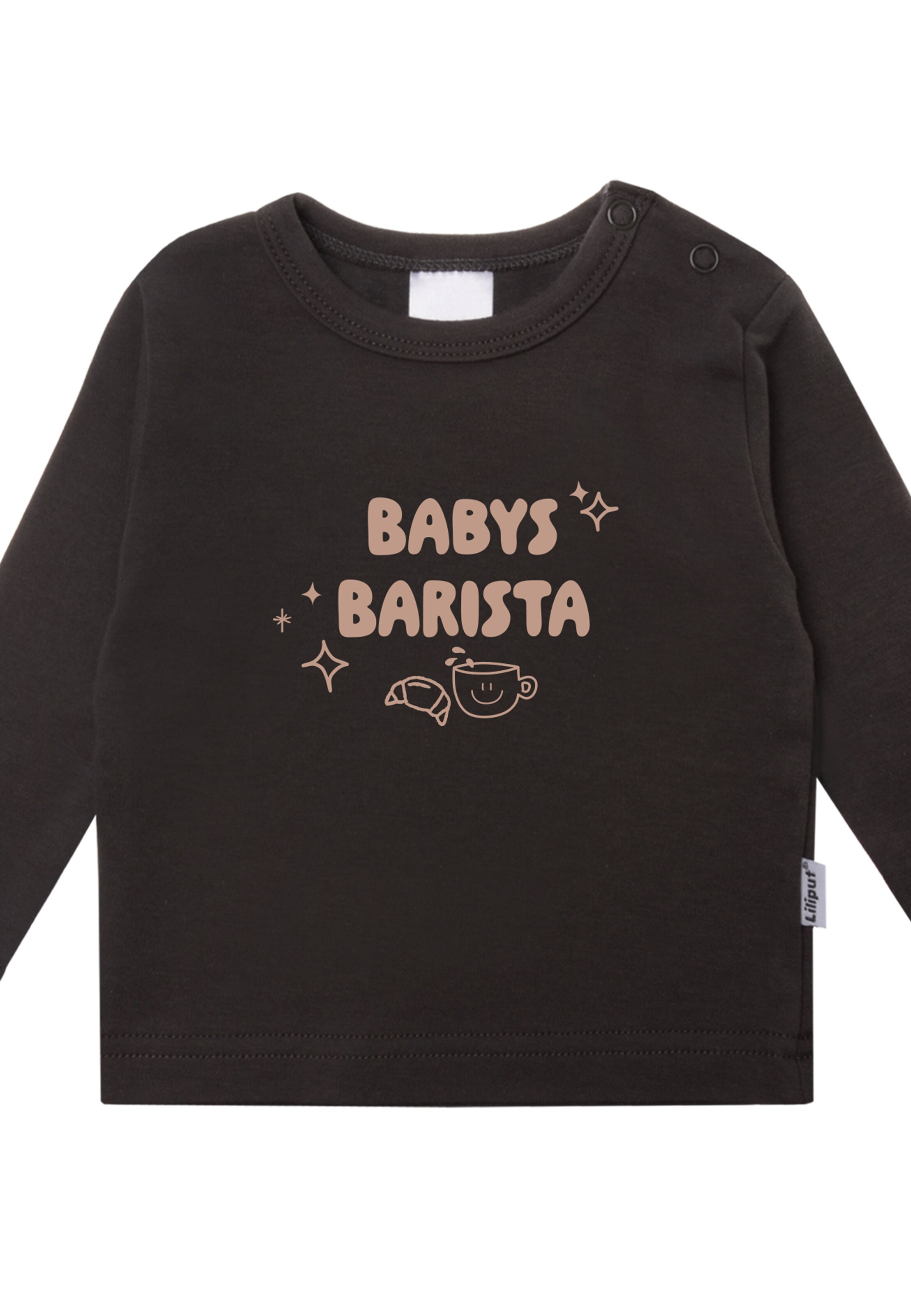 LILIPUT Sweatshirt 'Baby Barista' in Black