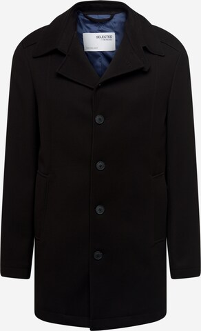 Manteau mi-saison 'DRAPER' SELECTED HOMME en noir : devant