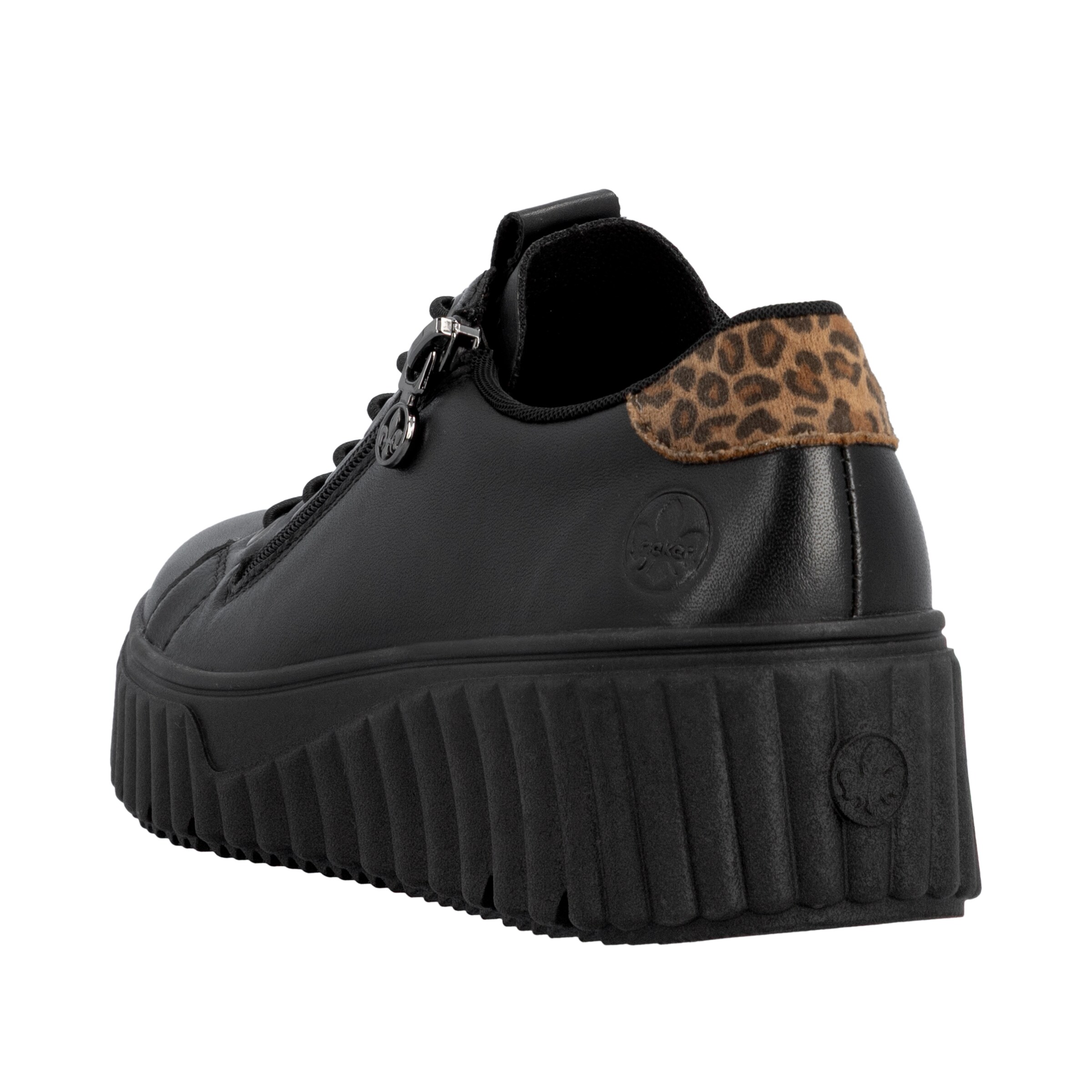 Baskets basses Rieker en noir