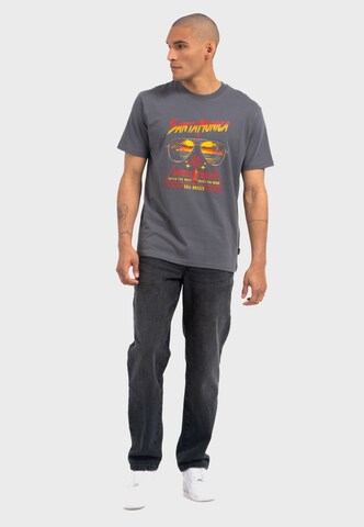 Oldskull T-Shirt in Grau