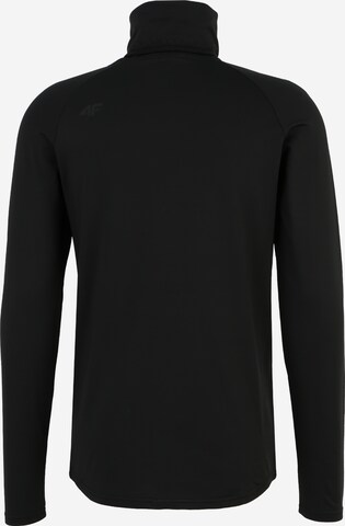 juoda 4F Sportiniai marškinėliai