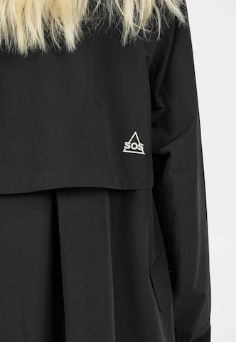 SOS Outdoor Jacket 'Talinis' in Black