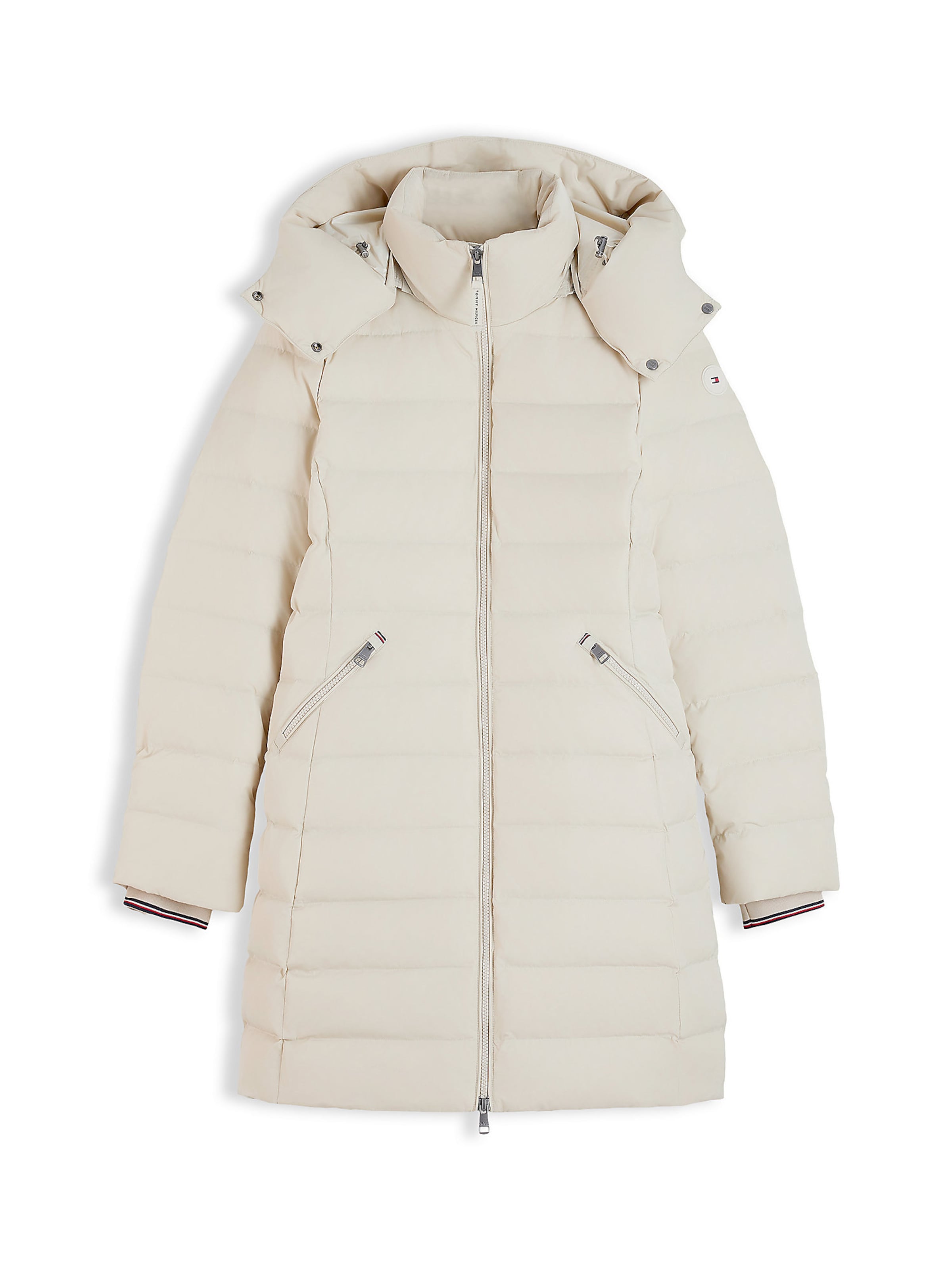 Manteau d’hiver TOMMY HILFIGER en beige : devant