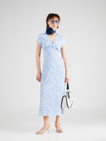 JDY Summer dress 'LIVE' in Blue