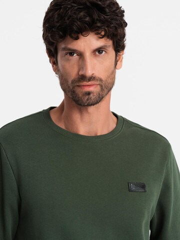 Ombre Sweatshirt 'OM-SSNZ-0136' in Groen